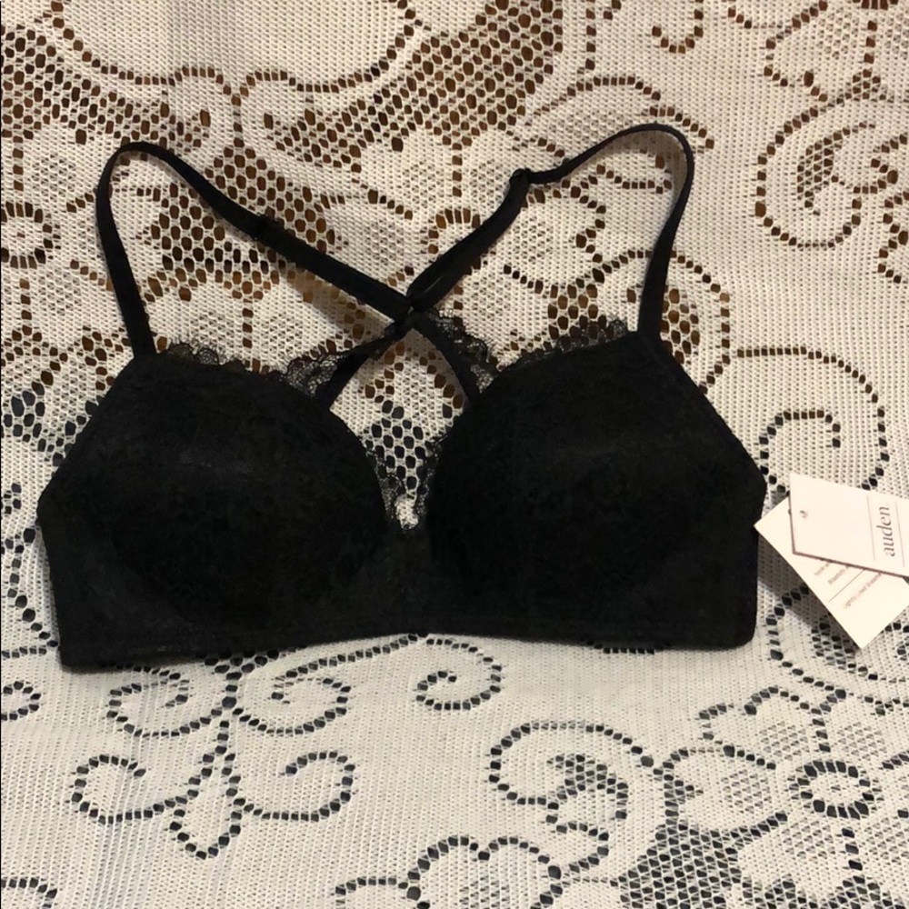 🍉 NWT Black Auden Bralette